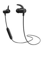 Anker SoundBuds Slim Wireless Bluetooth In-Ear Noise Cancelling Headphones, Black